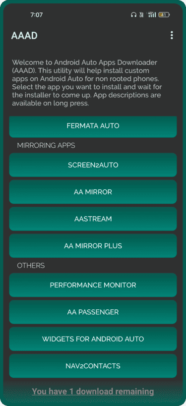 AAAD APK Screenshot 1